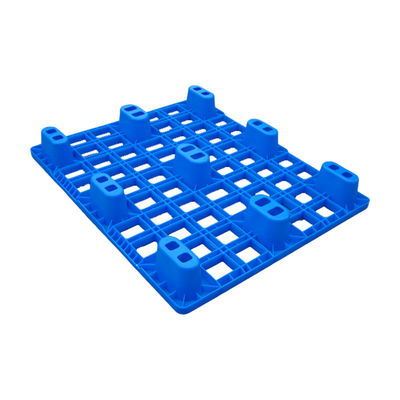 Dynamic Load 1T Single Faced HDPE Dark Olive Nestable Plastic Pallet with 1000 Pieces