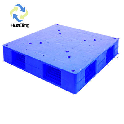 Euro Pallet 1200*1200 Recycled Heavy Duty Double Faced Plastic Pallets Entry Type 4-Way