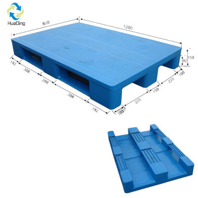 Large Plastic Pallet 1200*800mm in Blue for Heavy Duty Storage and Stacking Needs