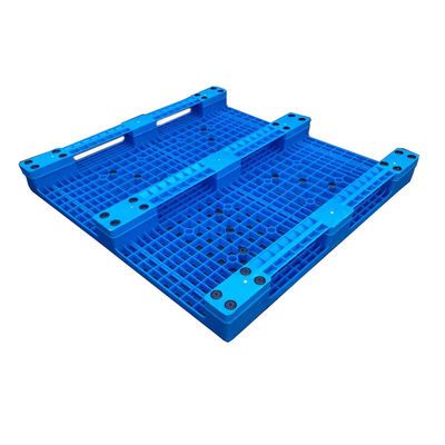 1200*1000 HDPE Plastic Pallets for Printing Industry Single Faced and 6 T Static Load