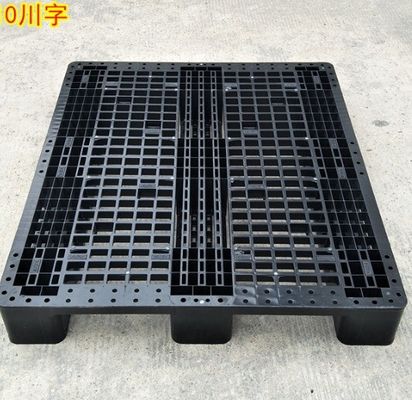 HUADING HD3RGNS1210C 1200*1000*150 HDPE Plastic Pallet for Racking Load 1000kg/2204lbs