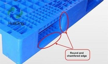 EU Size Heavy Duty Plastic Pallet with Labeling Options Depending on Volume