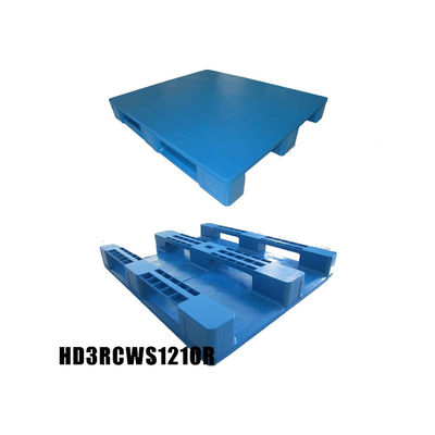 EU Hygienic Heavy Duty 3 Runner Plastic Pallet with Steel Reinforcement by HUADING