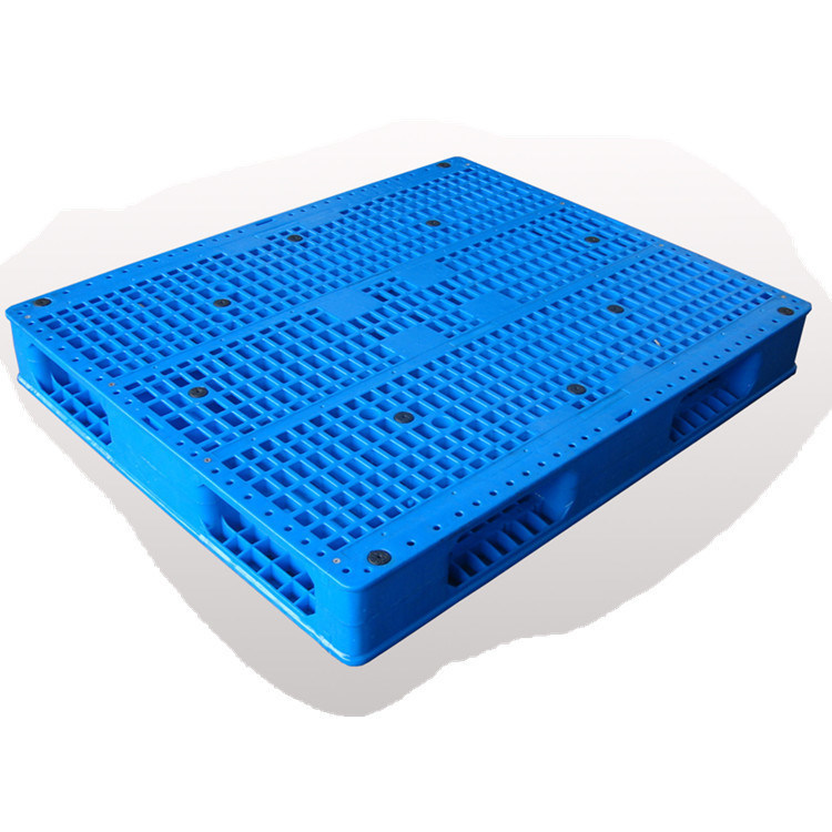 Dynamic Load 1.5T Heavy Duty Plastic Pallet Blue Color for Industrial Warehouse Storage