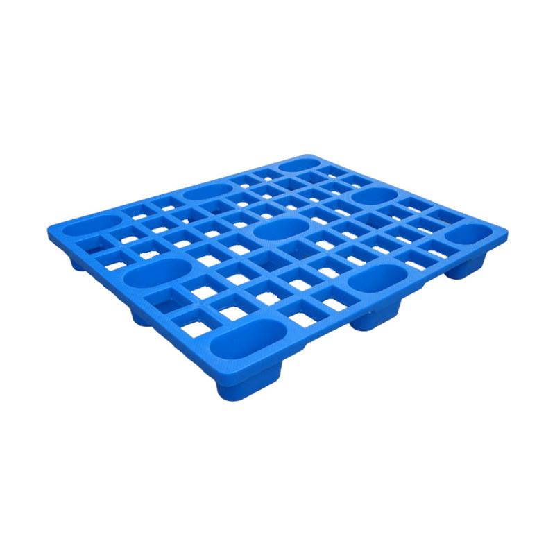Dynamic Load 1T Single Faced HDPE Dark Olive Nestable Plastic Pallet with 1000 Pieces