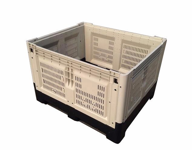 Recyclable 1210H810A PP Pallet Container Bin Heavy Duty for Logistics and Pallet Rack