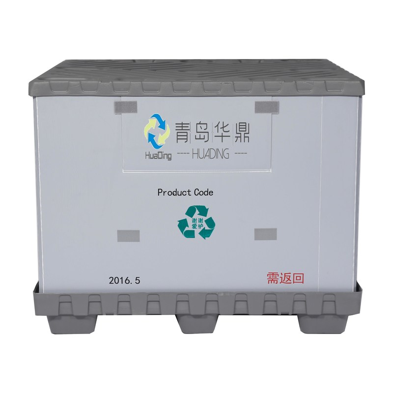 Autopack Korea HDPE Plastic Sleeve Pack Pallet Box for Automotive Customized Height